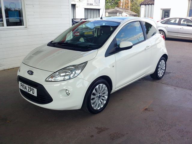 Ford Ka 1.2 Zetec Hatchback 3dr Petrol Manual Euro 6 (s/s) (69 ps)