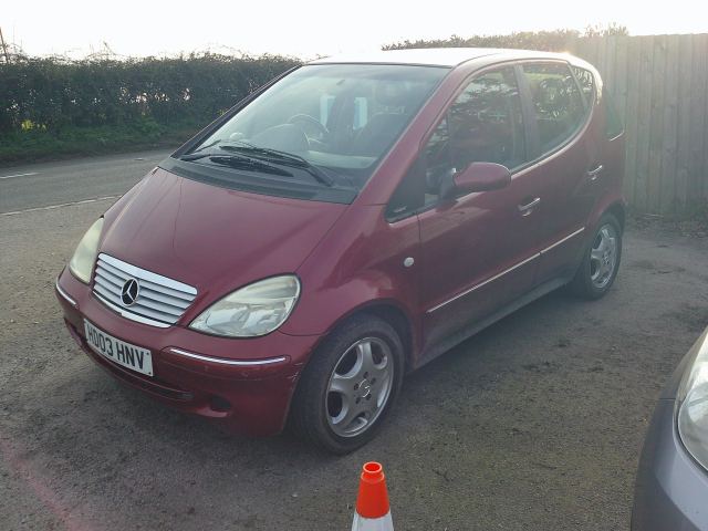 2003 (03) Mercedes-Benz A Class 1.6 A160 Avantgarde Autumn Edition Hatchback 5dr Petrol Manual (172 g/km, 102 bhp)