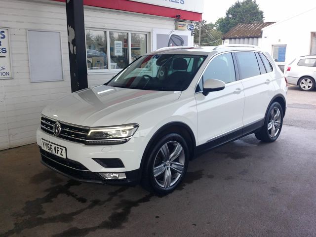 2016 (66) Volkswagen Tiguan 2.0 TDI BlueMotion Tech SEL SUV 5dr Diesel DSG Automatic 4Motion Euro 6 (s/s) (150 ps)